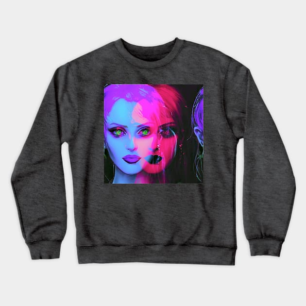 Flying through Familiarity Crewneck Sweatshirt by raspberry-tea